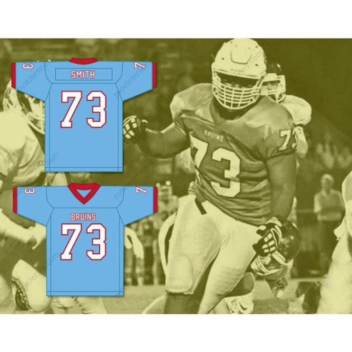 CUSTOM ANY Name Number TREY SMITH III 73 UNIVERSITY SCHOOL OF JACKSON BRUINS Football Jersey Top Stitched S-6XL