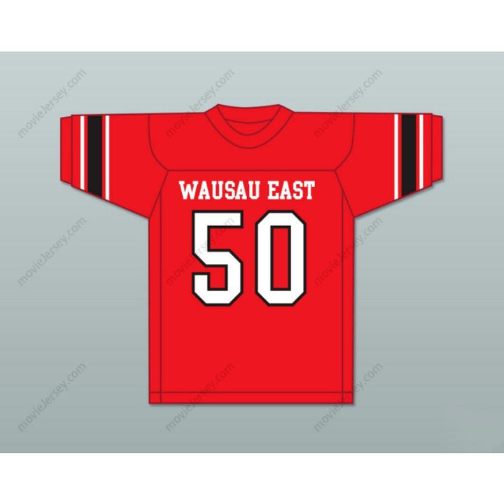 CUSTOM ANY Name Number JIM OTTO 50 WAUSAU EAST HIGH SCHOOL LUMBERJACKS Football Jersey Top Stitched S-6XL
