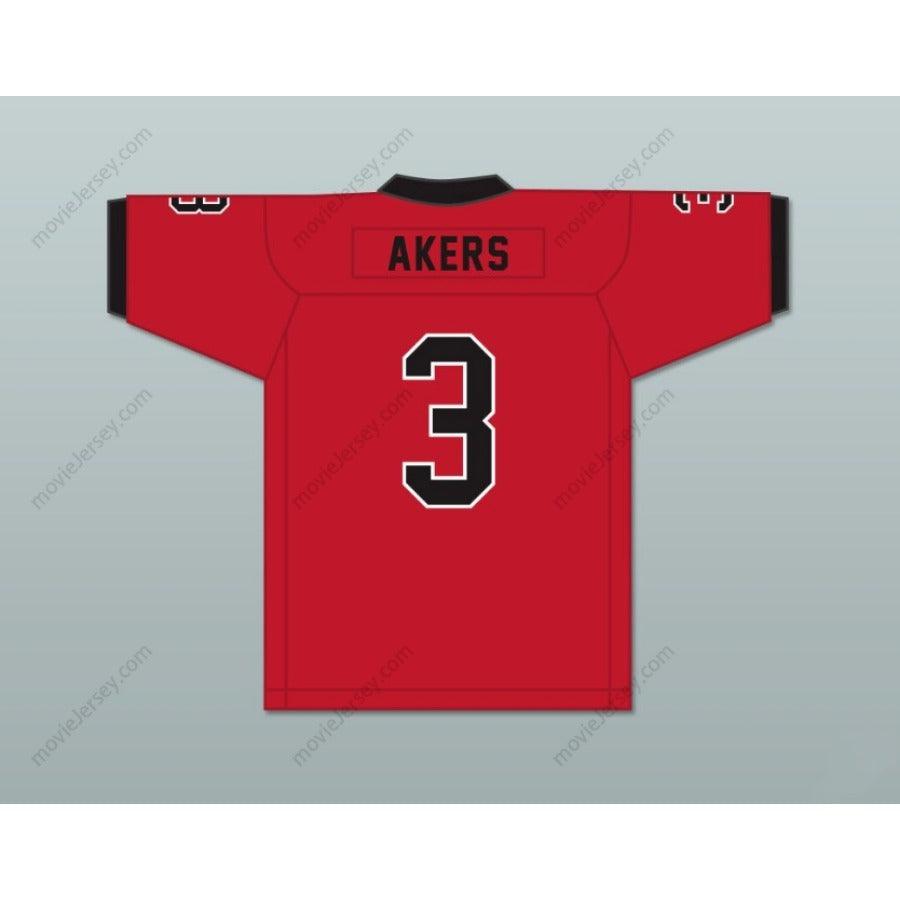 CUSTOM ANY Name Number CAM AKERS 3 CLINTON HIGH SCHOOL ARROWS Football Jersey Top Stitched S-6XL
