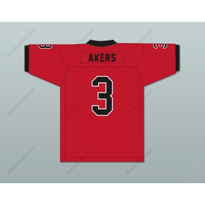 CUSTOM ANY Name Number CAM AKERS 3 CLINTON HIGH SCHOOL ARROWS Football Jersey Top Stitched S-6XL