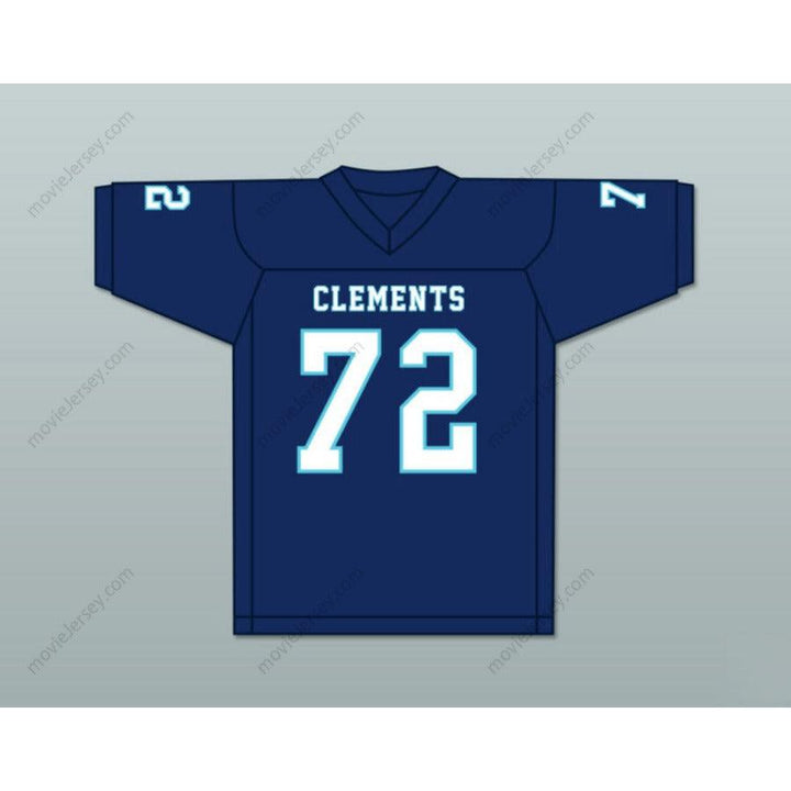 CUSTOM ANY Name Number RASHAWN SLATER 72 CLEMENTS HIGH SCHOOL RANGERS FOOTBALL JERSEY Top Stitched S-6XL