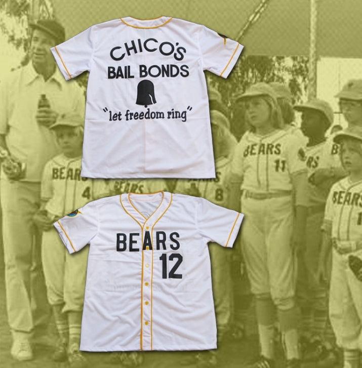 Custom Any Name Number BAD NEWS BEARS BASEBALL JERSEY ANY PLAYER OR NUMBER STITCH SEWN Top Stitched S-6XL