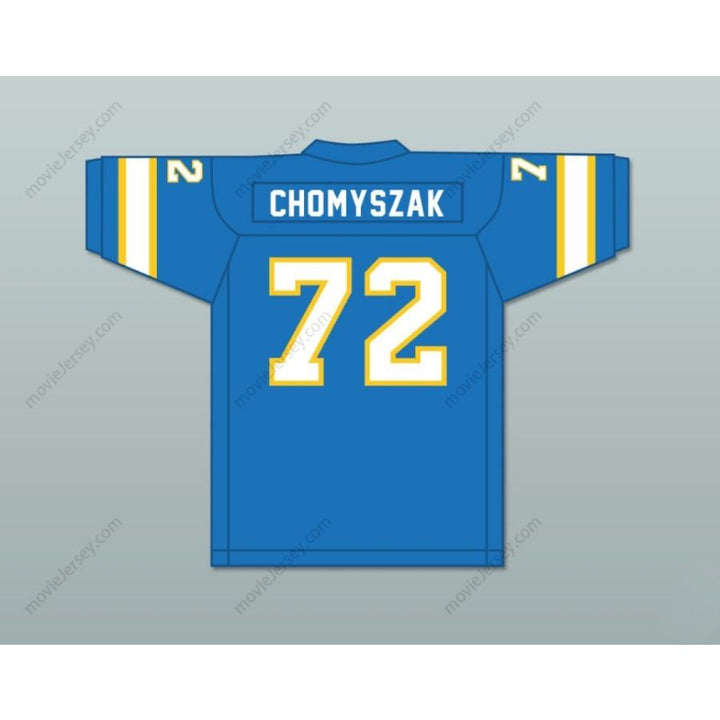CUSTOM ANY Name Number 1974-75 WFL STEVE CHOMYSZAK 72 PHILADELPHIA BELL Football Jersey Top Stitched S-6XL