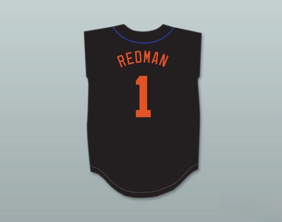 Custom Any Name Number REDMAN 1 STARS SOFTBALL JERSEY 10TH ANNUAL ROCK 'N JOCK SOFTBALL CHALLENGE 1999 Top Stitched S-6XL