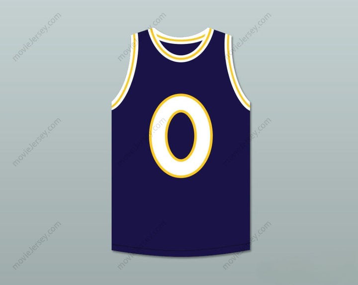 CUSTOM ANY Name Number LL COOL J 0 MONSTARS DARK BLUE BASKETBALL JERSEY HIT EM HIGH Top Stitched S-6XL