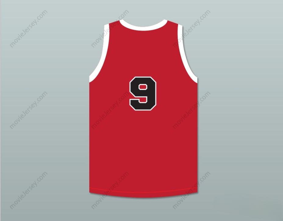 CUSTOM ANY Name Number BOB HUBBARD 9 PROVIDENCE STEAMROLLERS RED BASKETBALL JERSEY 1 Top Stitched S-6XL