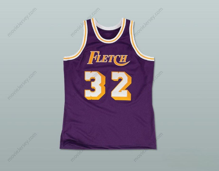 CUSTOM ANY Name Number FLETCH ALIAS SERIES PETER LEMONJELLO 32 BASKETBALL JERSEY Top Stitched S-6XL