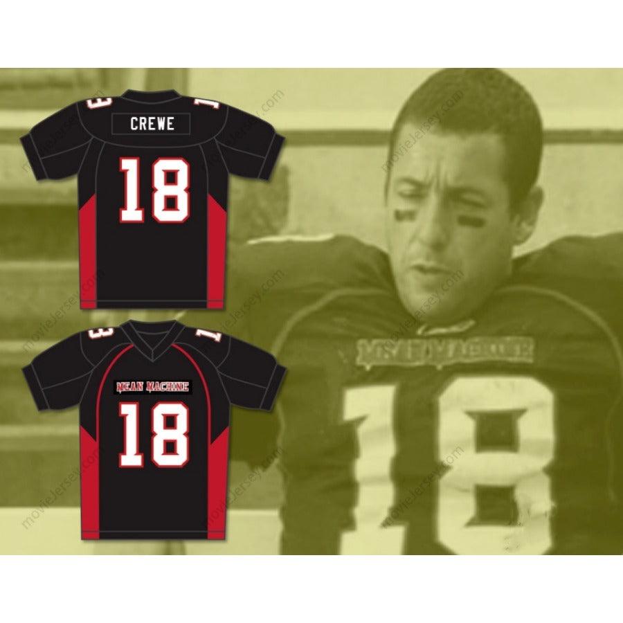 CUSTOM ANY Name Number ADAM SANDLER 18 PAUL CREWE MEAN MACHINE CONVICTS Football Jersey Top Stitched S-6XL