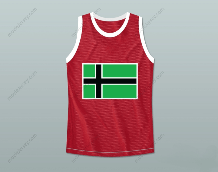 CUSTOM ANY Name Number TYPE 0 NEGATIVE VINNLAND BASKETBALL JERSEY STITCH SEWN Top Stitched S-6XL