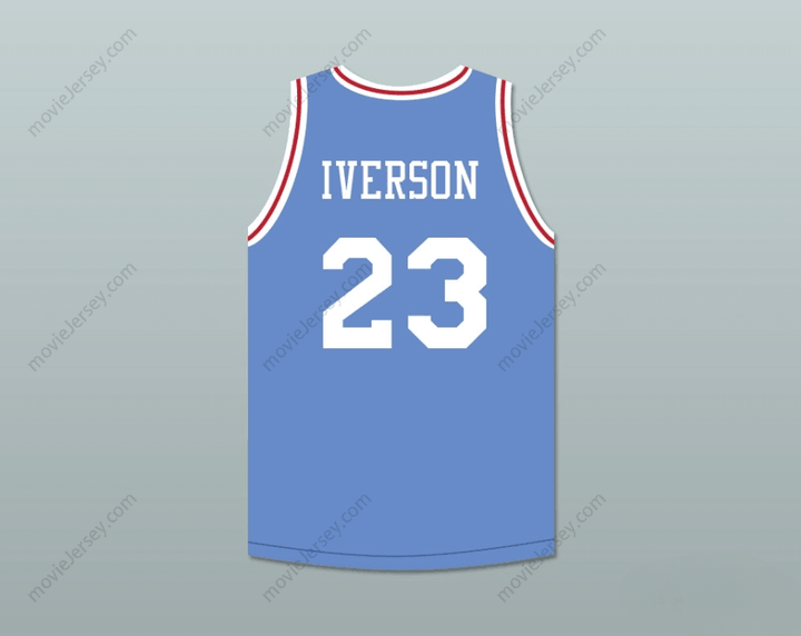 CUSTOM ANY Name Number ALLEN IVERSON 23 AAU USA JUNIOR OLYMPICS BASKETBALL JERSEY Top Stitched S-6XL