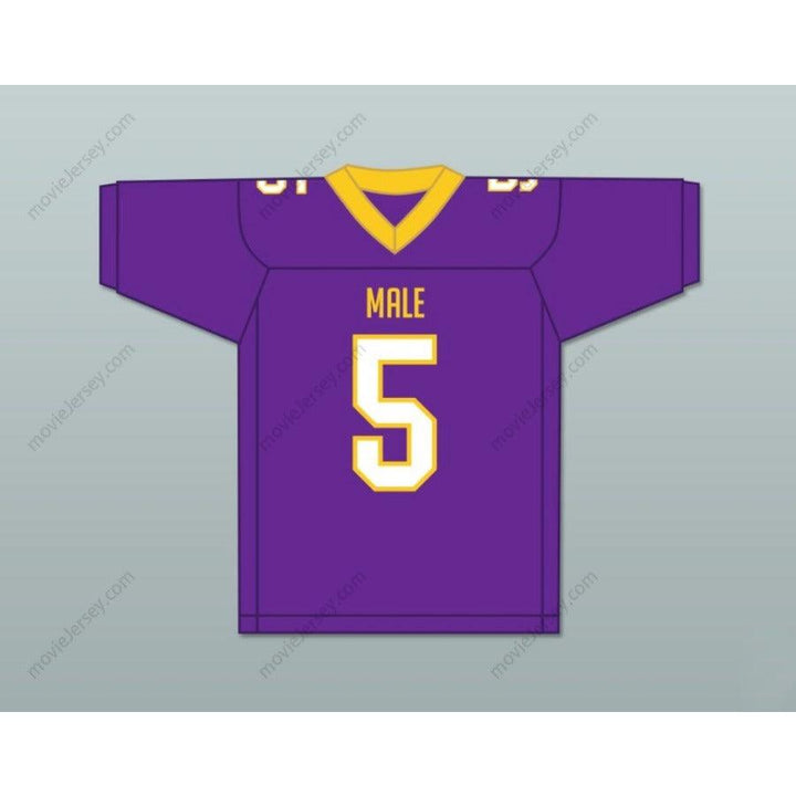 CUSTOM ANY Name Number NATE HOBBS 5 MALE HIGH SCHOOL BULLDOGS Football Jersey Top Stitched S-6XL