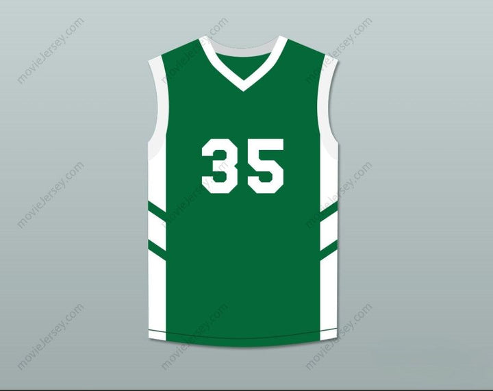 CUSTOM ANY Name Number JERRY 'ASSASSIN' DUPREE 35 GREEN BASKETBALL JERSEY DENNIS RODMAN'S BIG BANG IN PYONGYANG Top Stitched S-6XL