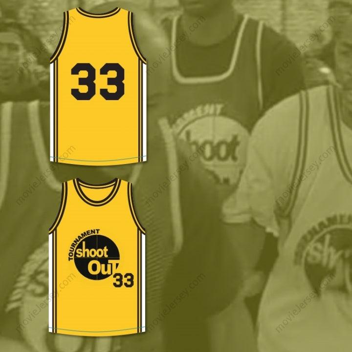 CUSTOM ANY Name Number YELLOW TOURNAMENT SHOOT OUT BASKETBALL JERSEY ABOVE THE RIM Top Stitched S-6XL