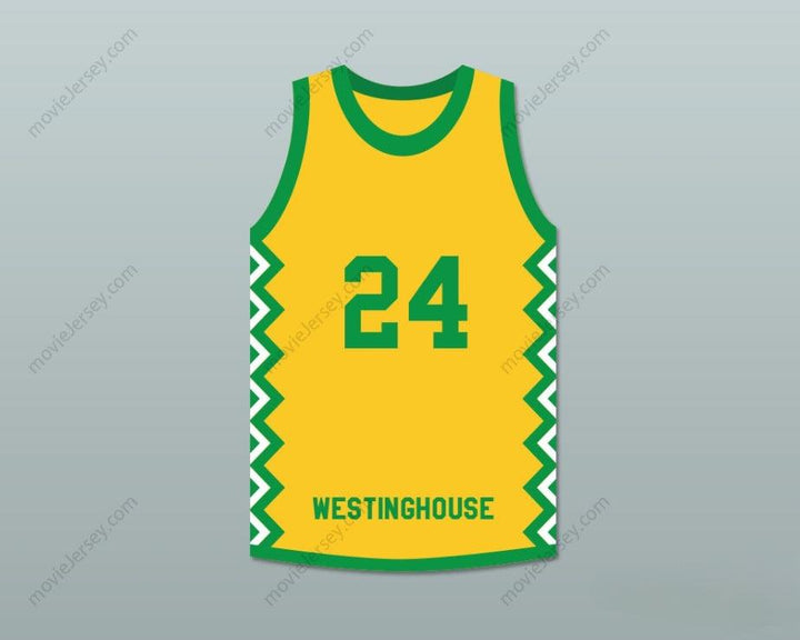 CUSTOM ANY Name Number MARK AGUIRRE 24 GEORGE WESTINGHOUSE  PREP BASKETBALL JERSEY Top Stitched S-6XL