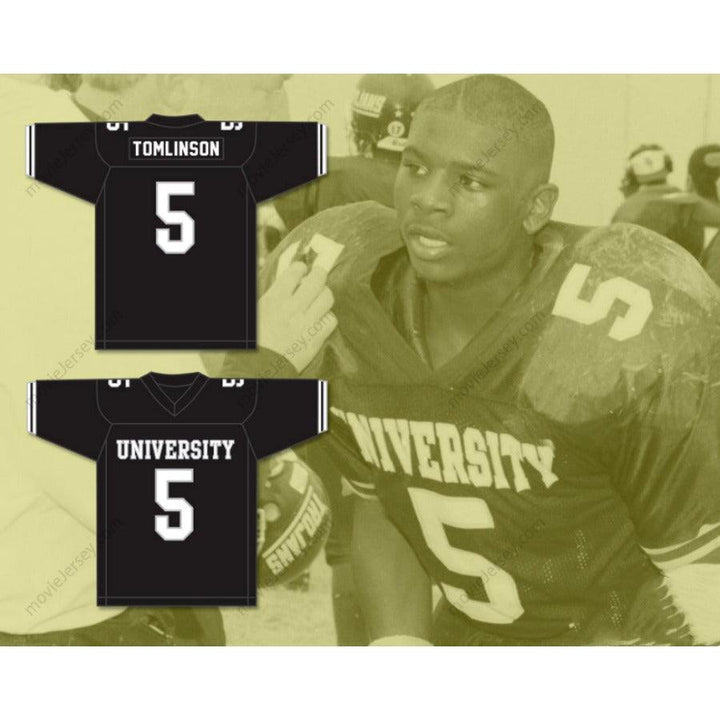 CUSTOM ANY Name Number LADAINIAN TOMLINSON 5 UNIVERSITY HIGH SCHOOL TROJANS Football Jersey Top Stitched S-6XL