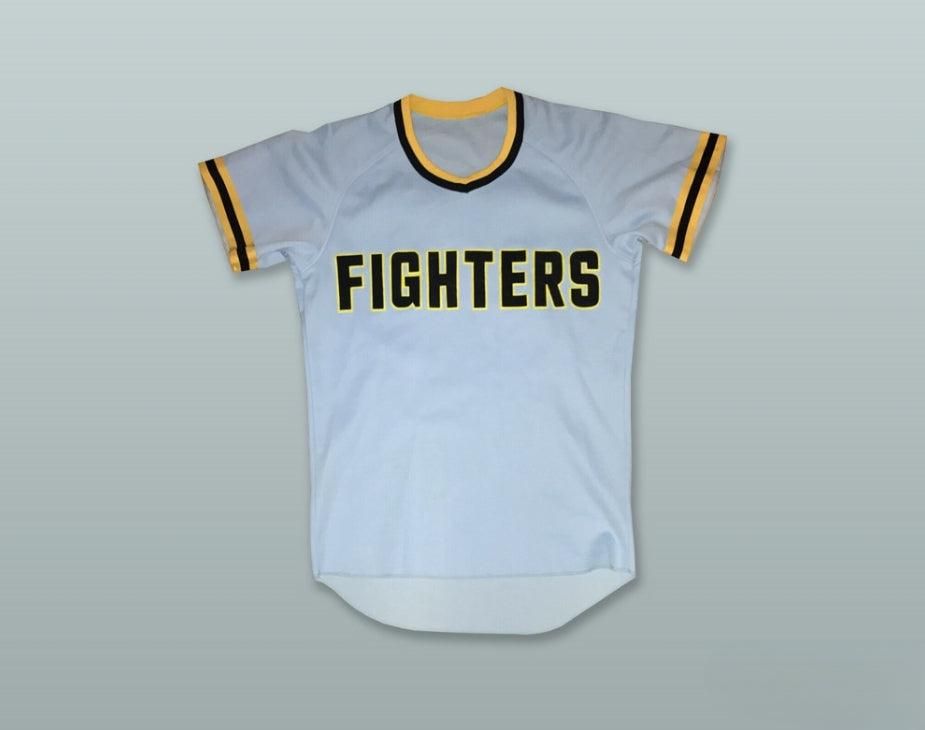 Custom Any Name Number HOKKAIDO NIPPON-HAM FIGHTERS 15 LIGHT BLUE PULLOVER BASEBALL JERSEY Top Stitched S-6XL