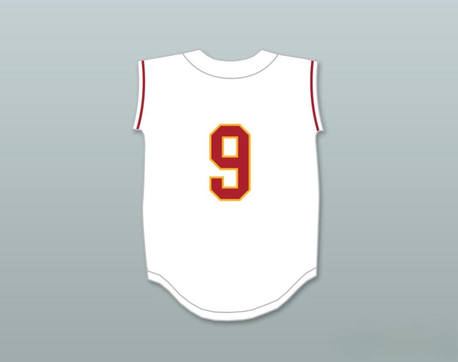 Custom Any Name Number FREDDIE FREEMAN 9 EL MODENA HIGH SCHOOL VANGUARDS WHITE BASEBALL JERSEY 1 Top Stitched S-6XL