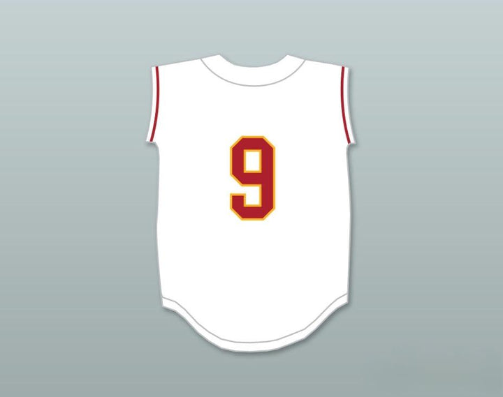 Custom Any Name Number FREDDIE FREEMAN 9 EL MODENA HIGH SCHOOL VANGUARDS WHITE BASEBALL JERSEY 1 Top Stitched S-6XL