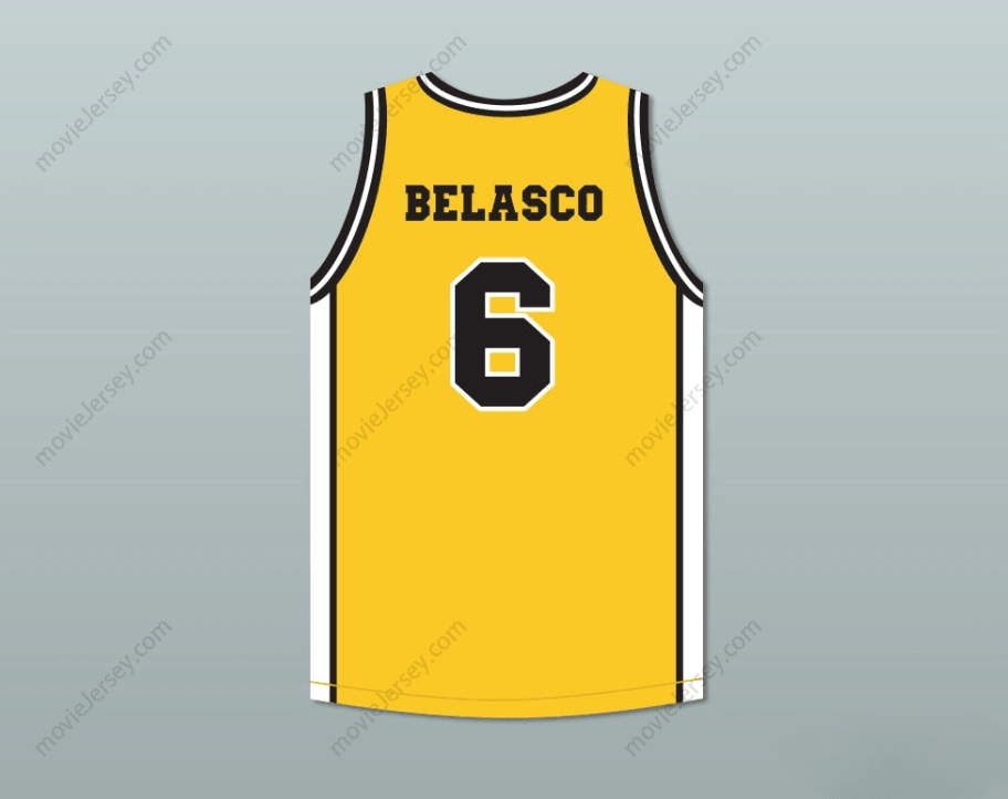 CUSTOM ANY Name Number DANTE BELASCO 6 BANNON HIGH SCHOOL BASKETBALL JERSEY JEEPERS CREEPERS 2 Top Stitched S-6XL