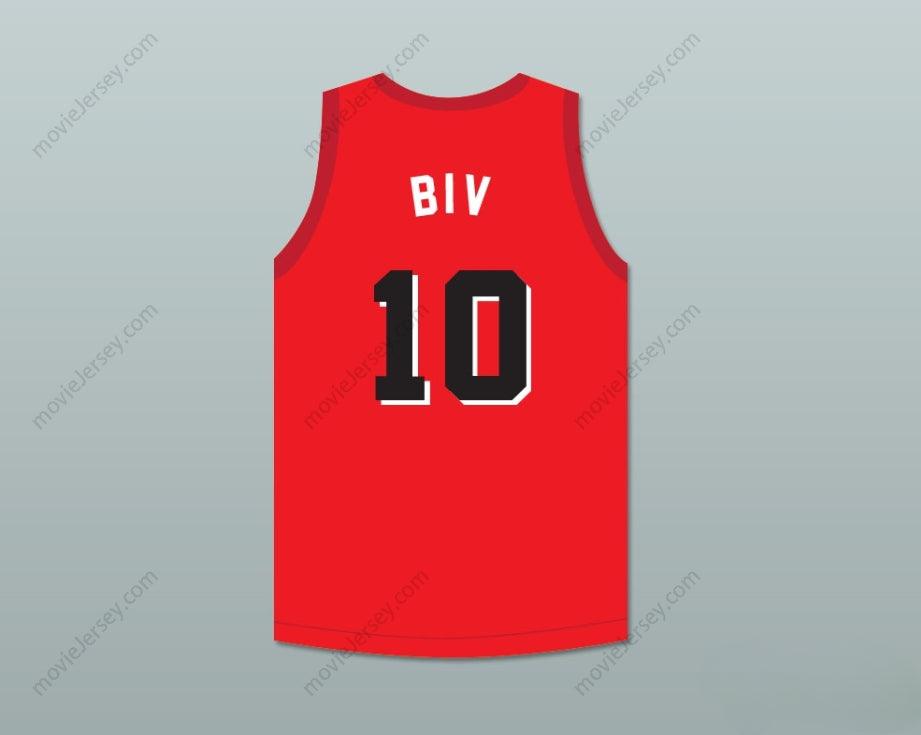 CUSTOM ANY Name Number MICHAEL BIVINS BIV 10 BRICKLAYERS BASKETBALL JERSEY SECOND ANNUAL ROCK N' JOCK B-BALL JAM 1992 Top Stitched S-6XL