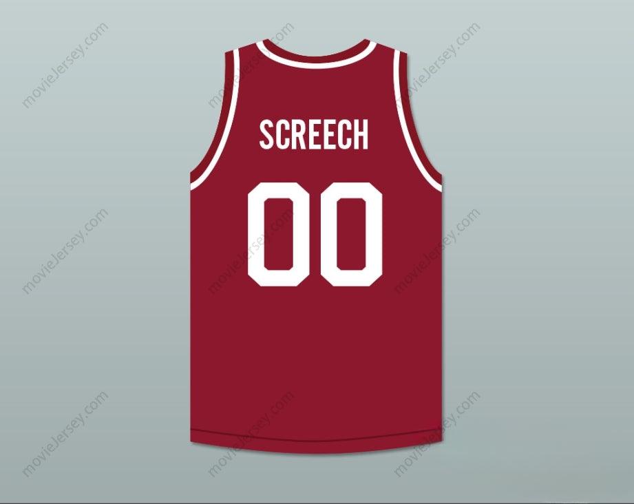 CUSTOM ANY Name Number SAVED BY THE BELL SCREECH 00 BAYSIDE TIGERS AWAY BASKETBALL JERSEY INCLUDES TIGER PATCH Top Stitched S-6XL