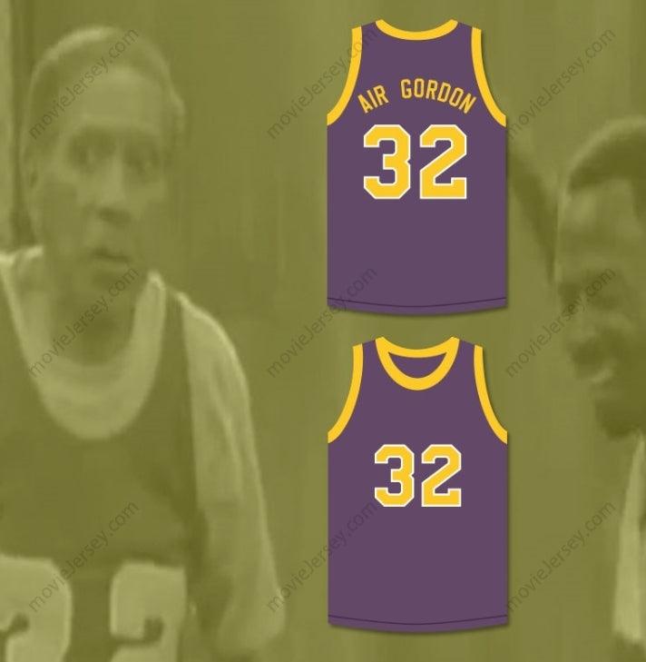 CUSTOM ANY Name Number AIR GORDON 32 PURPLE BASKETBALL JERSEY MARTIN Top Stitched S-6XL