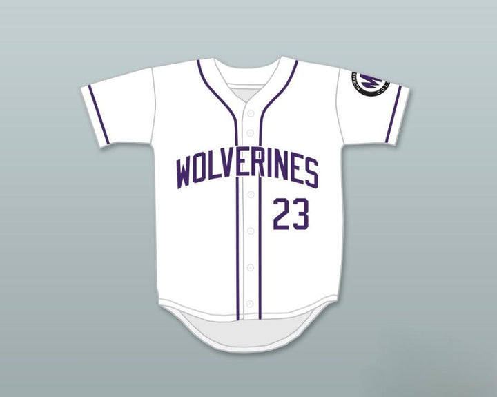 Custom Any Name Number MARTIN PAYNE 23 MORRIS BROWN COLLEGE WOLVERINES WHITE BASEBALL JERSEY Top Stitched S-6XL
