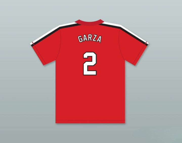 Custom Any Name Number JOE GARZA 2   RED BASEBALL JERSEY THE BATTERED BASTARDS OF BASEBALL Top Stitched S-6XL