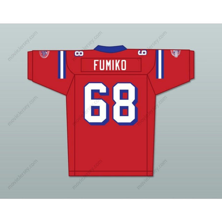 CUSTOM ANY Name Number ACE YONAMINE JUMBO FUMIKO 68 WASHINGTON SENTINELS HOME Football Jersey Top Stitched S-6XL