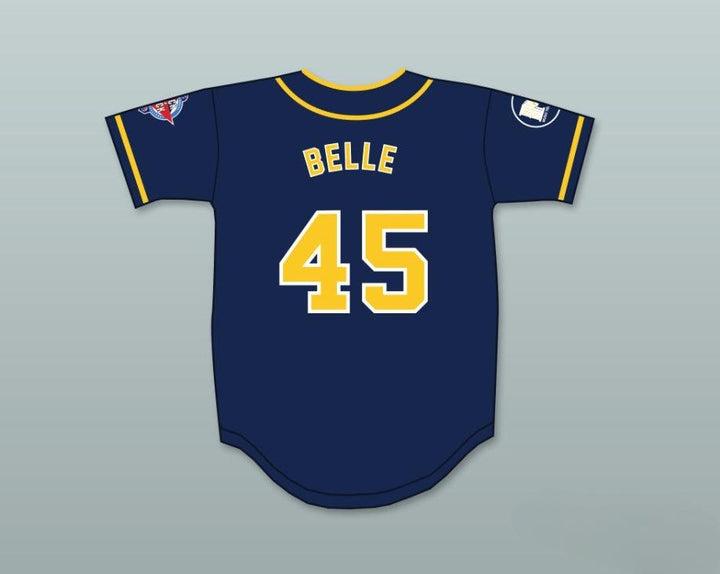 Custom Any Name Number BELLE 45 AWAYBOYS BASEBALL JERSEY 6TH ANNUAL ROCK N' JOCK SOFTBALL CHALLENGE 1995 Top Stitched S-6XL