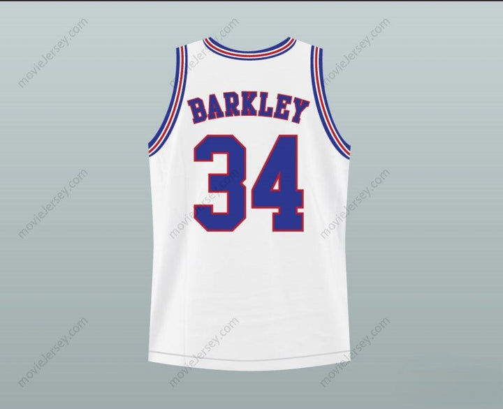 CUSTOM ANY Name Number SPACE JAM TUNE SQUAD CHARLES BARKLEY BASKETBALL JERSEY STITCH SEWN NEW Top Stitched S-6XL