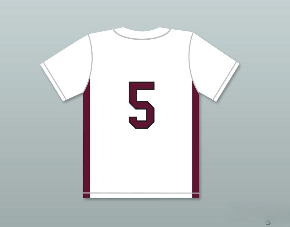 Custom Any Name Number PATRICK MAHOMES 5 WHITEHOUSE HIGH SCHOOL WILDCATS WHITE BASEBALL JERSEY 1 Top Stitched S-6XL
