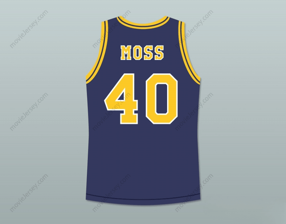 CUSTOM ANY Name Number RANDY MOSS 40 DUPONT HIGH SCHOOL PANTHERS BASKETBALL JERSEY ANY PLAYER OR NUMBER Top Stitched S-6XL