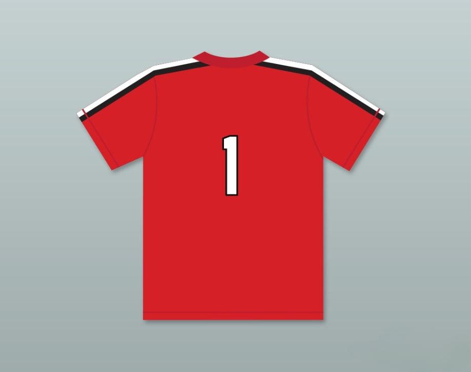 Custom Any Name Number JON YOSHIWARA 1   BASEBALL JERSEY THE BATTERED BASTARDS OF BASEBALL Top Stitched S-6XL