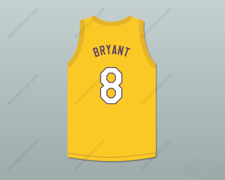 CUSTOM ANY Name Number   BRYANT 8 PIC 'N' SAVE YELLOW BASKETBALL JERSEY THUNDER JAMMERS SHOE SKIT MADTV Top Stitched S-6XL