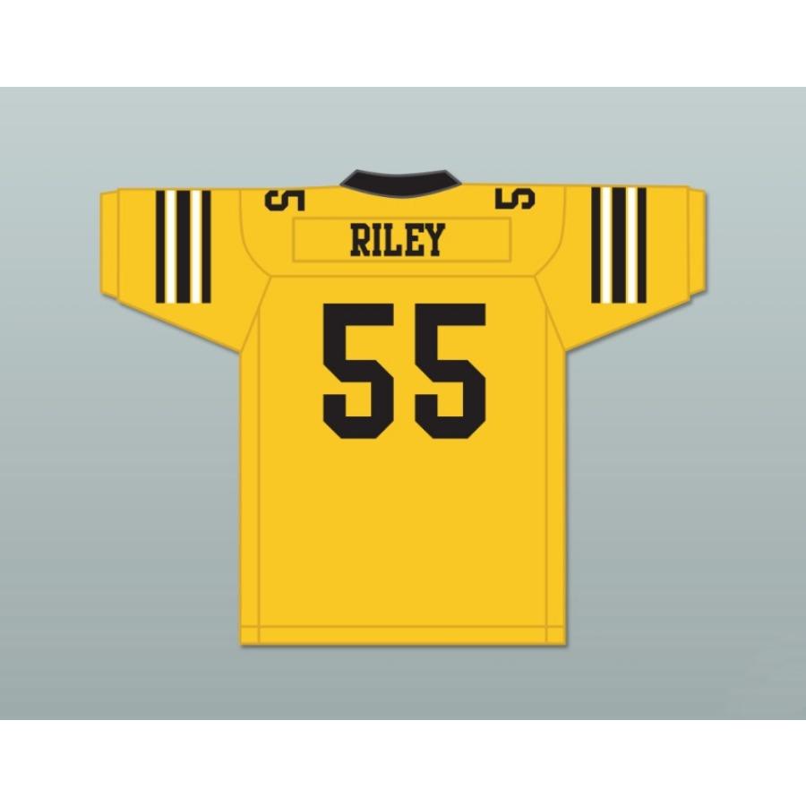CUSTOM ANY Name Number BRIAN RILEY 55 AMPIPE HIGH SCHOOL BULLDOGS Football Jersey Top Stitched S-6XL