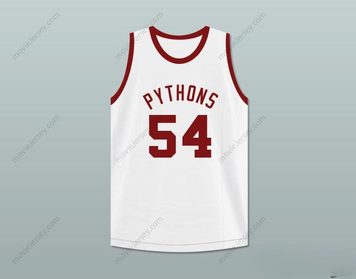 CUSTOM ANY Name Number KENNY RAE 54  PYTHONS BASKETBALL JERSEY THE FISH THAT SAVED  Top Stitched S-6XL