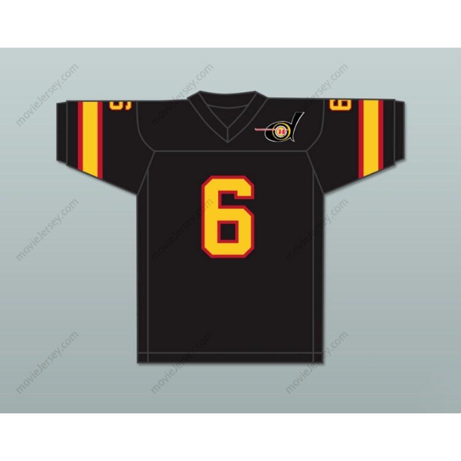 CUSTOM ANY Name Number 1974 WFL WARREN MCVEA 6 DETROIT WHEELS Football Jersey Top Stitched S-6XL