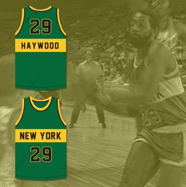 CUSTOM ANY Name Number SPENCER HAYWOOD 29 NEW YORK BASKETBALL JERSEY THE FISH THAT SAVED  Top Stitched S-6XL