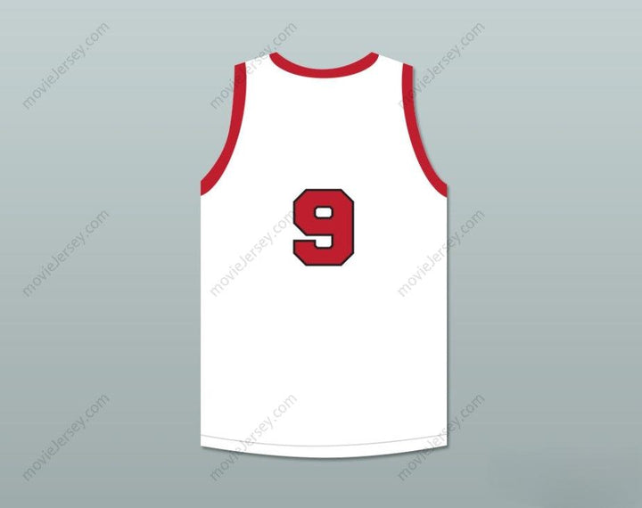 CUSTOM ANY Name Number BOB HUBBARD 9 PROVIDENCE STEAMROLLERS WHITE BASKETBALL JERSEY 3 Top Stitched S-6XL