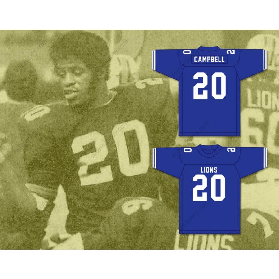 CUSTOM ANY Name Number EARL CAMPBELL 20 JOHN TYLER HIGH SCHOOL LIONS Football Jersey Top Stitched S-6XL