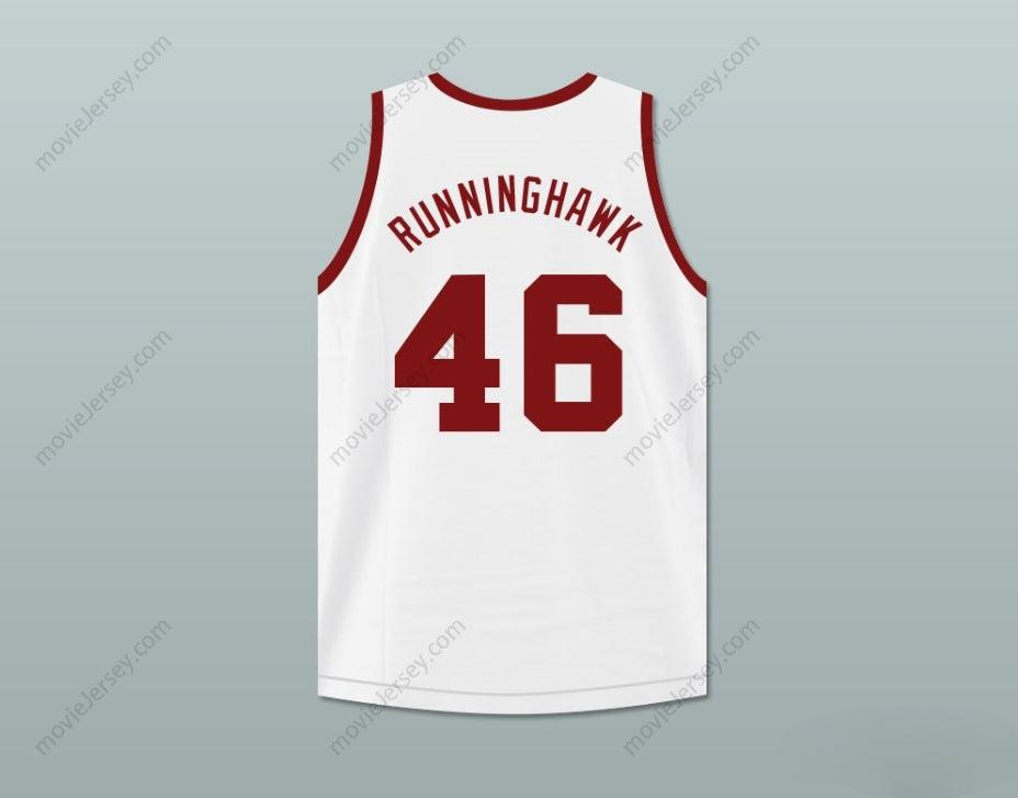 CUSTOM ANY Name Number WINSTON RUNNING HAWK 46  PYTHONS BASKETBALL JERSEY THE FISH THAT SAVED  Top Stitched S-6XL