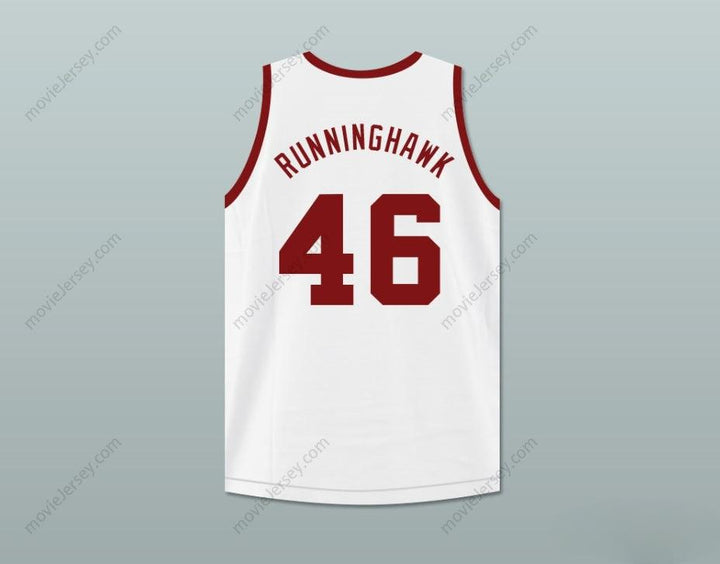 CUSTOM ANY Name Number WINSTON RUNNING HAWK 46  PYTHONS BASKETBALL JERSEY THE FISH THAT SAVED  Top Stitched S-6XL