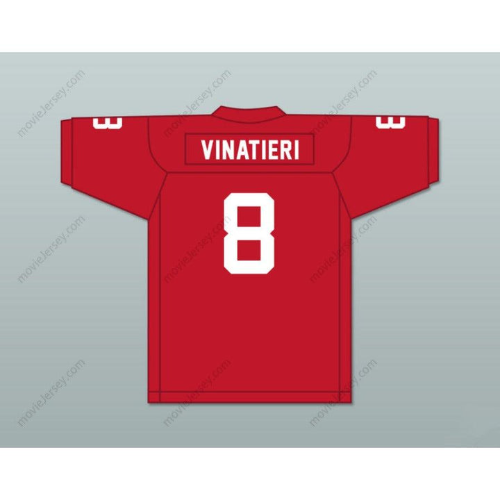 CUSTOM ANY Name Number ADAM VINATIERI 8 RAPID CITY CENTRAL HIGH SCHOOL COBBLERS Football Jersey Top Stitched S-6XL