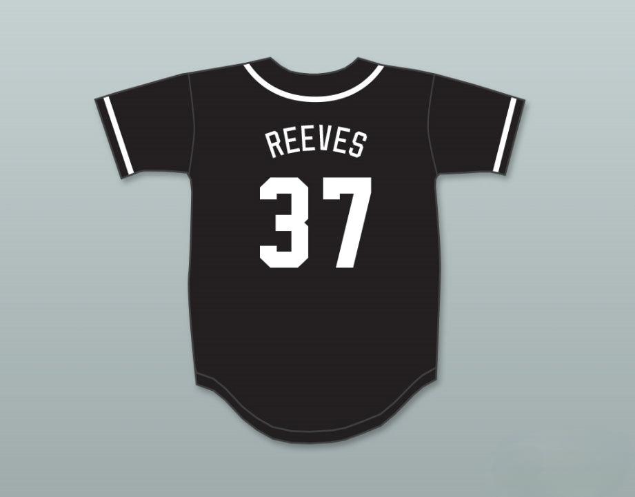 Custom Any Name Number KEANU REEVES 37 AARDVARKS BASEBALL JERSEY 1ST ANNUAL ROCK N' JOCK DIAMOND DERBY Top Stitched S-6XL
