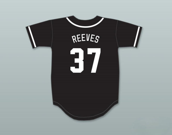 Custom Any Name Number KEANU REEVES 37 AARDVARKS BASEBALL JERSEY 1ST ANNUAL ROCK N' JOCK DIAMOND DERBY Top Stitched S-6XL