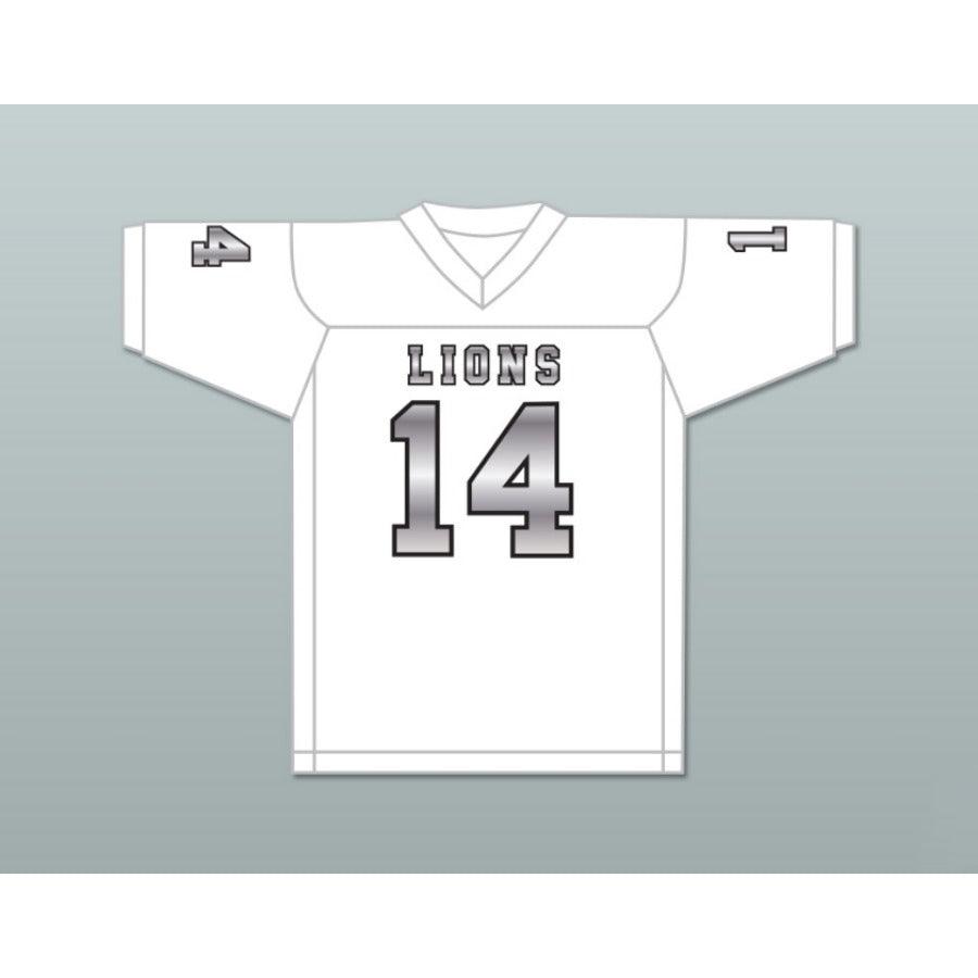 CUSTOM ANY Name Number DE'ANDRE JOHNSON 14 EMCC LIONS Football Jersey Top Stitched S-6XL