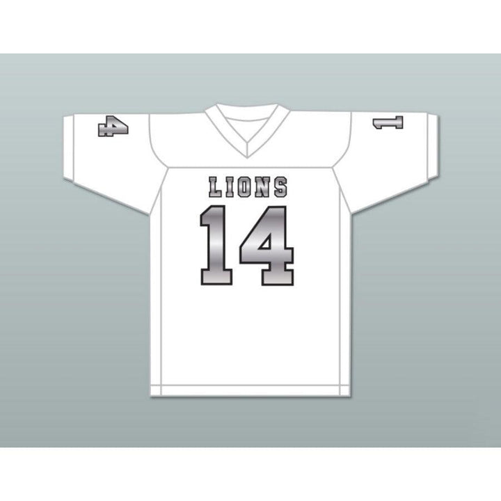 CUSTOM ANY Name Number DE'ANDRE JOHNSON 14 EMCC LIONS Football Jersey Top Stitched S-6XL