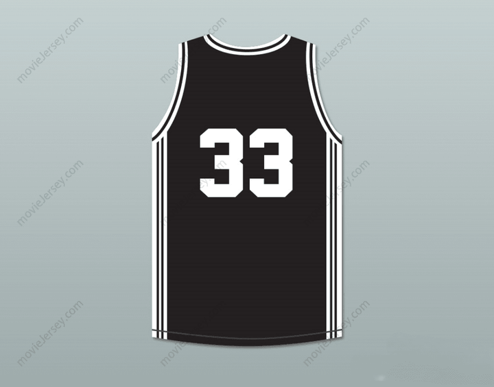 CUSTOM ANY Name Number  BRYANT 33 LOWER MERION HIGH SCHOOL ACES BLACK BASKETBALL JERSEY 1 Top Stitched S-6XL