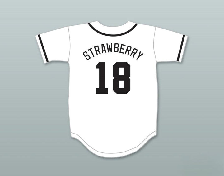 Custom Any Name Number DARRYL STRAWBERRY 18 SALAMANDERS BASEBALL JERSEY 1ST ANNUAL ROCK N' JOCK DIAMOND DERBY Top Stitched S-6XL